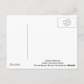 Ghana vlag verjaardag briefkaart (Achterkant)