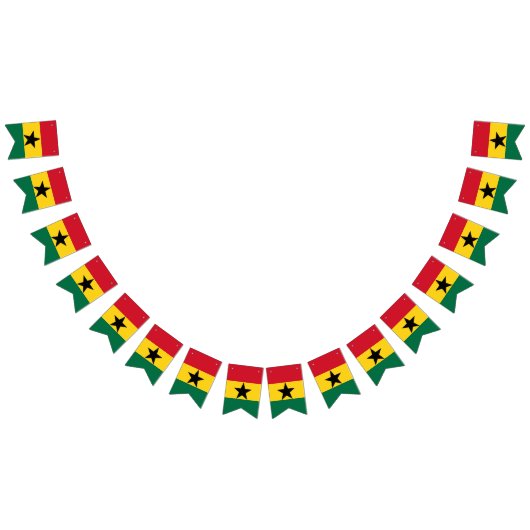 Ghana vlag vlaggetjes (Alle)