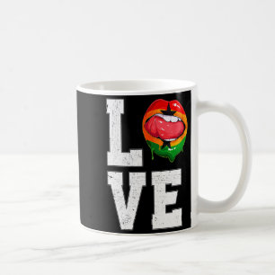 Ghana Vlag Voetbal Fan Liefde Ghanese T Shirt Koffiemok