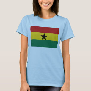 Ghana Vlag x Kaart T-shirt