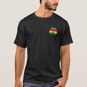 Ghana Vlag Zak Ghanese Familieband Mannen Vrouwen T-shirt