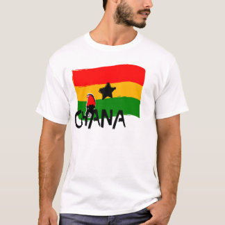 GHANA (VLAGLIJN) T-SHIRT