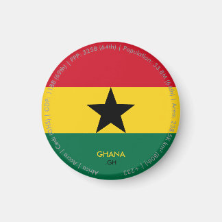 Ghana Vlagmagneet Magneet