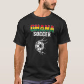 Ghana Voetbal in netto Ghanees Football Su T-shirt (Voorkant)