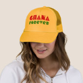 Ghana voor altijd trucker pet (In situ)