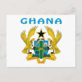 Ghana - wapenschild briefkaart (Voorkant)
