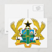 Ghana wapenstilstand briefkaart (Voorkant / Achterkant)