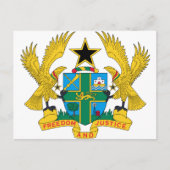 Ghana wapenstilstand briefkaart (Voorkant)