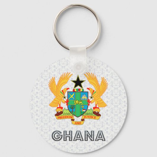 Ghana wapenstilstand sleutelhanger (Voorkant)