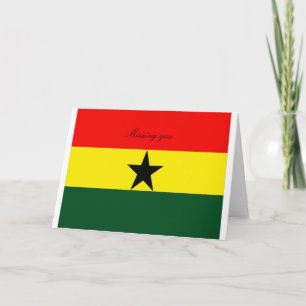 Ghana Wenskaarten Kaart