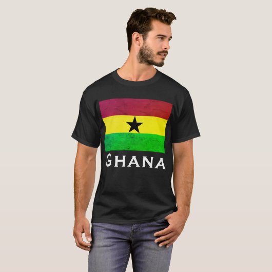 Ghana (West-Afrika) T-shirt (Voorkant volledig)