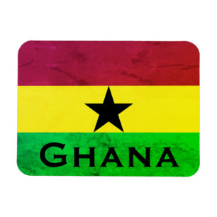 Ghana (West-Afrika) Vlag Magneet