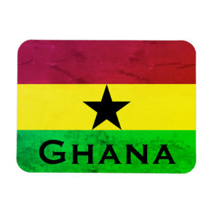 Ghana (West-Afrika) Vlag Magneet