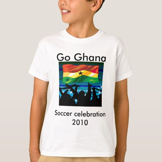Ghana world cup soccer t-shirts (Voorkant)
