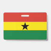 Ghanaanse vlag badge (Achterkant)