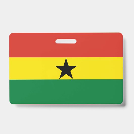 Ghanaanse vlag badge (Voorzijde)