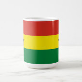 Ghanaanse vlag koffiemok (Center)