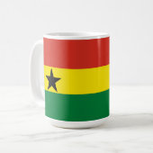 Ghanaanse vlag koffiemok (Voorkant links)
