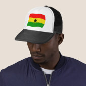 Ghanaese vlag hoed trucker pet (In situ)