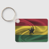 Ghanaese vlag sleutelhanger (Achterkant)