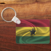 Ghanaese vlag sleutelhanger (Achterkant)