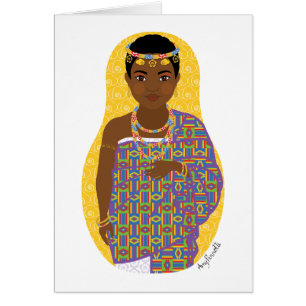 Ghanaian Matryoshka Kaart