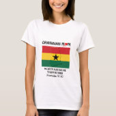 GHANAIAN MOM |Meer waard dan roebel | PROVERBS 31 T-shirt (Voorkant)