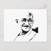 Ghandi Briefkaart (Voorkant)
