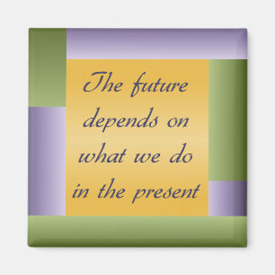 Ghandi inspirerend quote Magnet