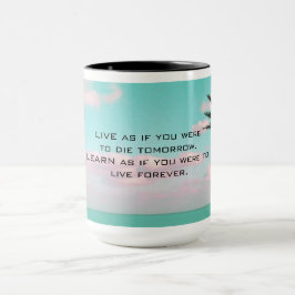 Ghandi Inspirerend Quote Tropical ThBeschouwd Mok