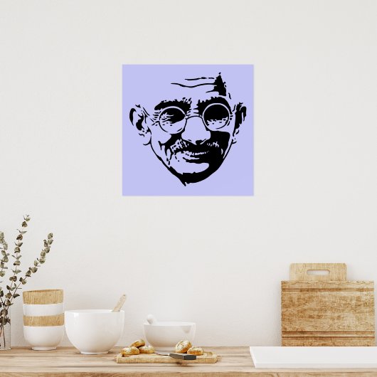 Ghandi Poster (Keuken)