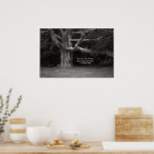 Ghandi Quote Poster, Perley Oak Monochrome Poster (Keuken)