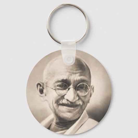 Ghandi Sleutelhanger (Voorkant)