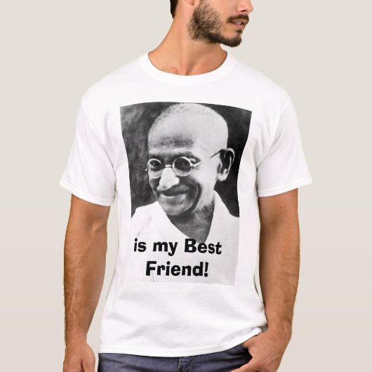 Ghandi T-shirt (Voorkant)