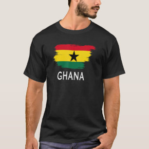 Ghanees land Ghana vlag voor mannen Kinder Ghan T-shirt