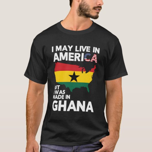 Ghanees voor het Ghanese volk T-shirt (Voorkant)