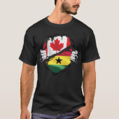 Ghanese Canadese handlangers riepen weg T-shirt (Voorkant)