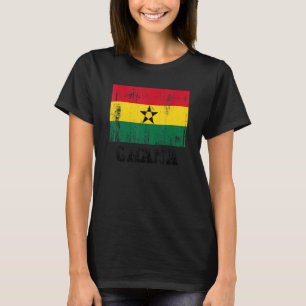 Ghanese Ghana vlag Pride Ghanese vlag T-shirt
