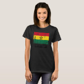 Ghanese Ghana vlag Pride Ghanese vlag T-shirt (Voorkant volledig)