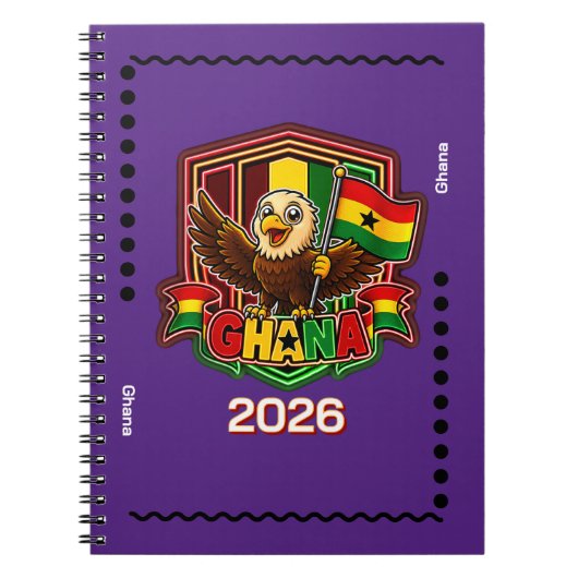 Ghanese Kinderen Notitieboek (Voorkant)