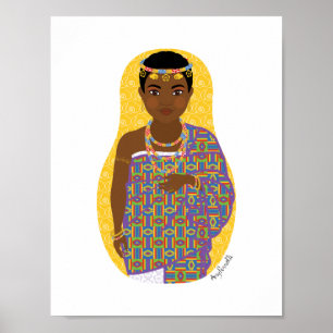 Ghanese Matroesjka Poster