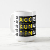 Ghanese steden koffiemok (Voorkant links)
