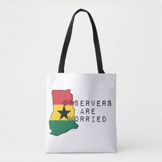 Ghanese Tote Bag (Voorkant)