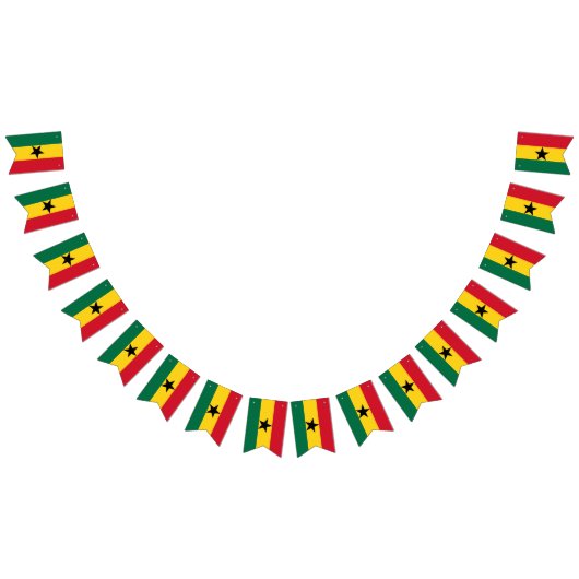 Ghanese vlag en Ghana Banners/bruiloften Vlaggetjes (Alle)