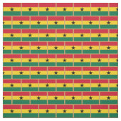 Ghanese vlag en Ghana-mode Stof (Swatch)