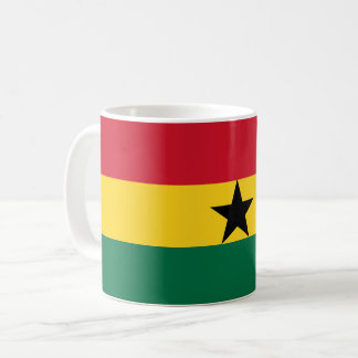 Ghanese vlag Liefde Ghana Onafhankelijkheidsdag Koffiemok