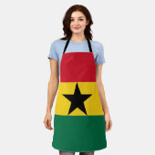 Ghanese vlag Liefde Ghana Onafhankelijkheidsdag Schort (Gedragen)