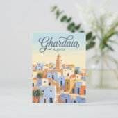 Ghardaïa Algerije Briefkaart (Staand voorkant)
