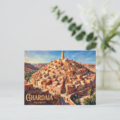 Ghardaia Algerije Briefkaart (Staand voorkant)