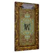 Ghastling Victoriaans mooi monogram Klembord (Rechts)